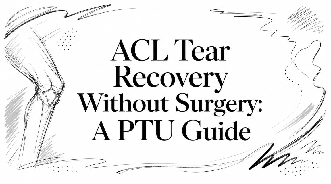 ACL Tear Recovery Without Surgery: A PTU Guide
